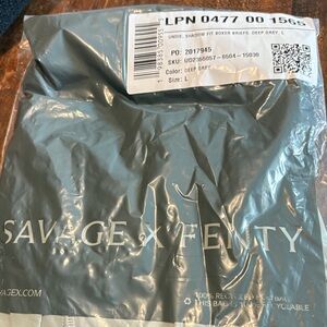 Savage X Fenty Deep Grey Boxer Briefs